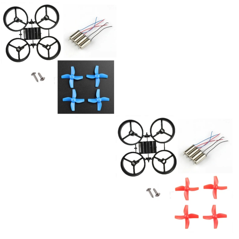Fpv Drone Motor - JJRC H36 Eachine E010 小型DIYミニクアッドコプターフレームキット、4x615コアレスモーター、4xブレード、65mmホイールベース、屋内FPVドローン用