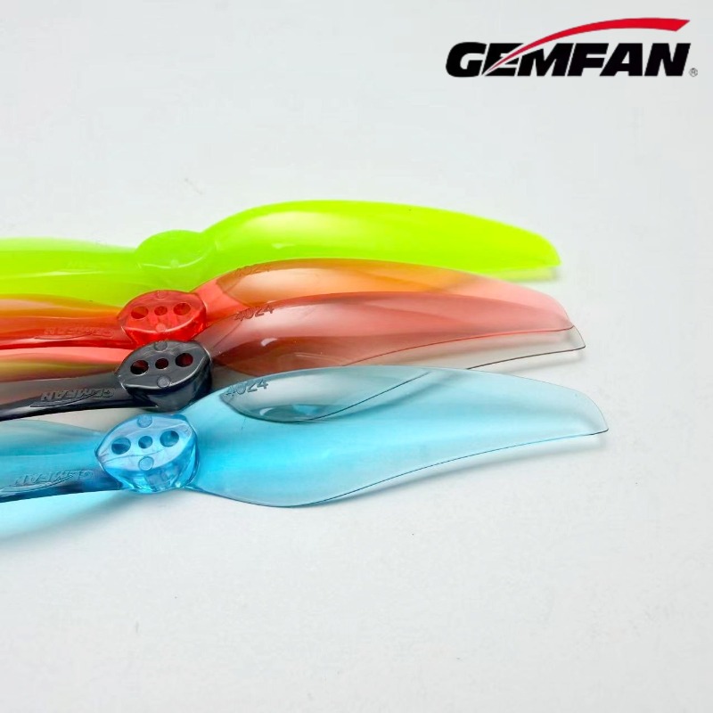 Fpv Drone Motor - 4ペア Gemfan Hurricane 4024 2ブレードプロペラ 1.5mm