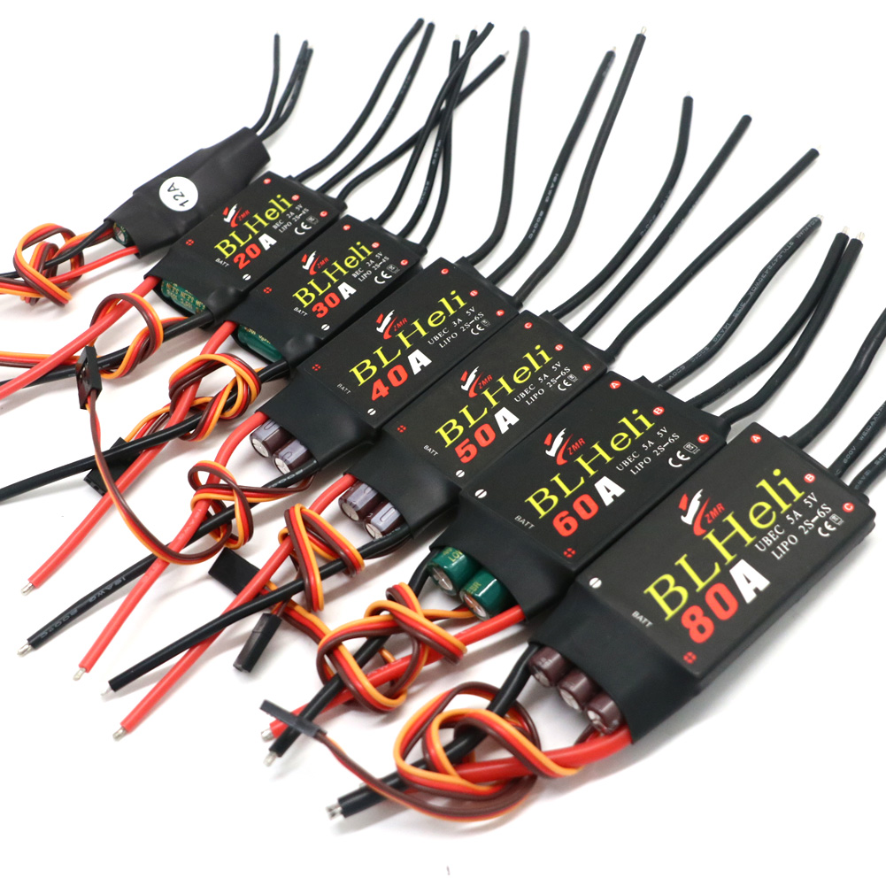 Fpv Drone Receiver - BLHeliブラシレスESC 80A 12A 20A 30A 40A