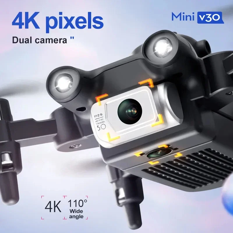 ミニドローンv30,HDカメラ,fpv rc,プロの5面障害 - Fpv Drone Kit のレビューと価格