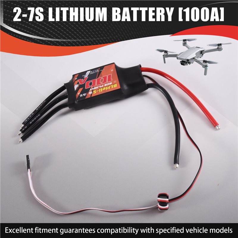 Best-RC ブラシレス ESC 100A 電動スピードコ - Fpv Drone Esc のレビューと価格