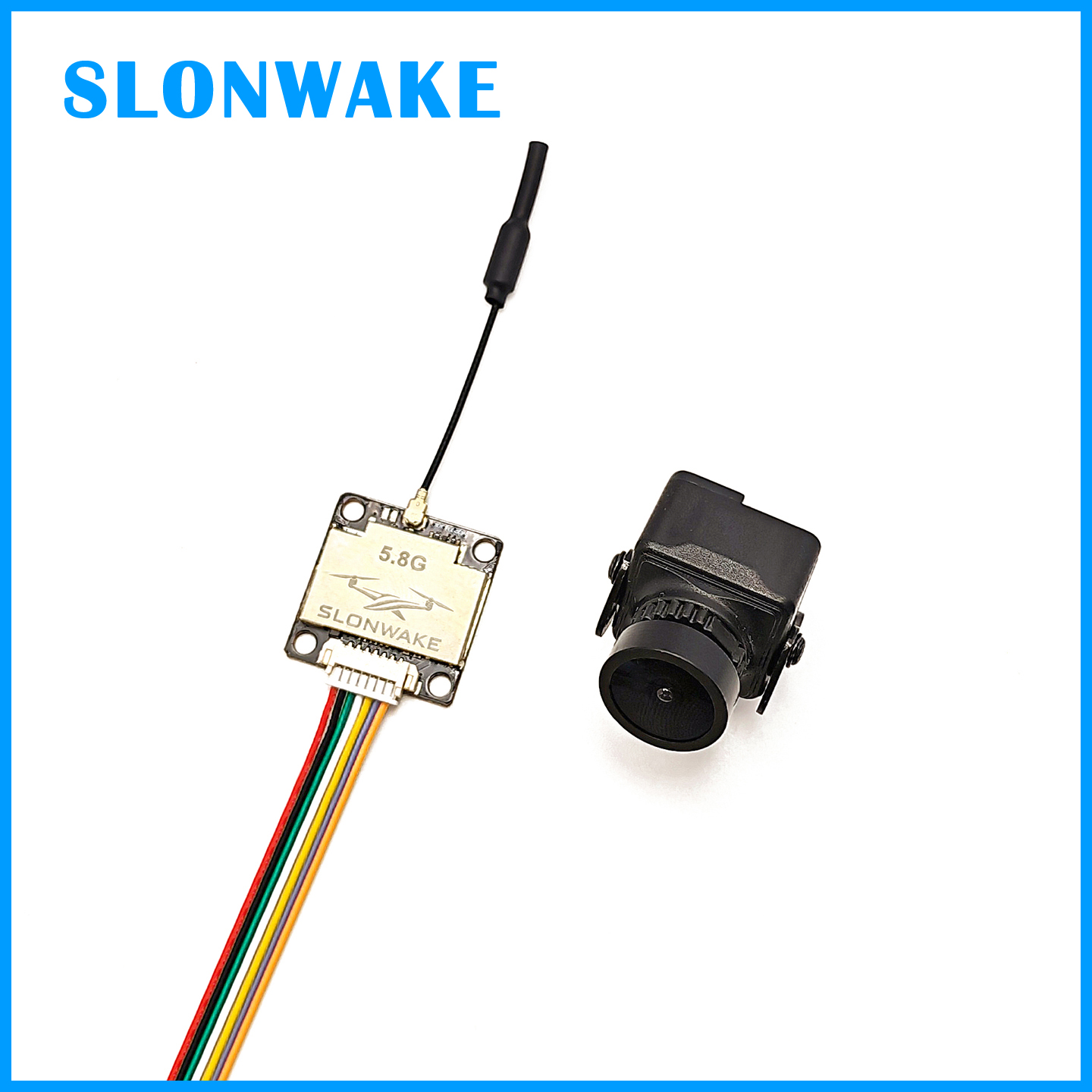 SLONWAKE すぐに使える5.8G 48CH Pit/2 - Fpv Drone Camera のレビューと価格
