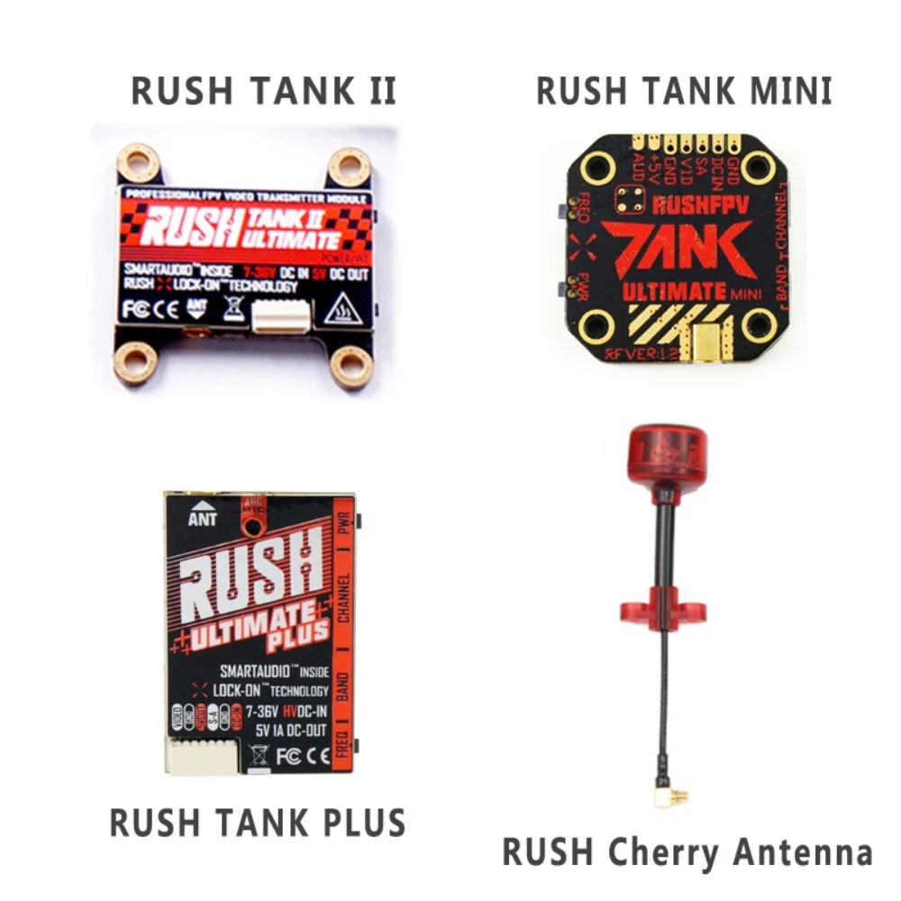 RUSH TANK Ultimate II/Mini/PLU - Fpv Drone Receiver のレビューと価格