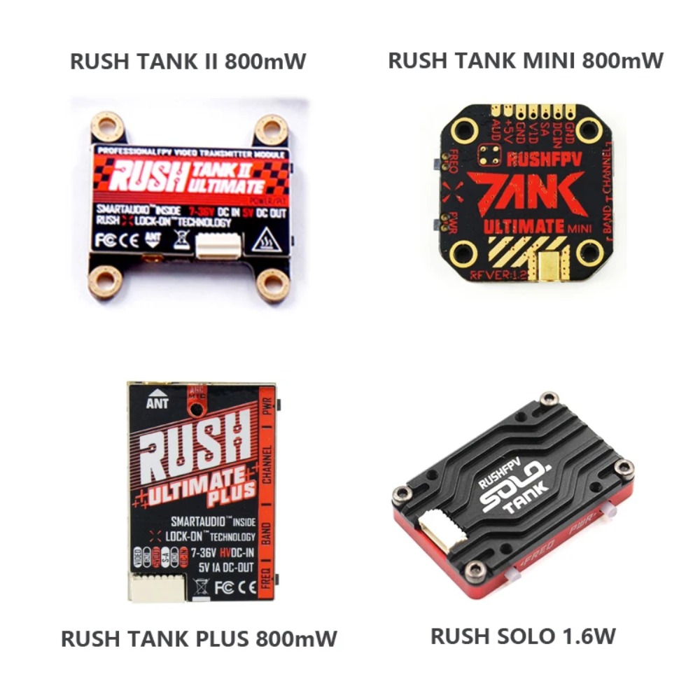 RUSH TANK Ultimate II/Mini/PLU - Fpv Drone Receiver のレビューと価格