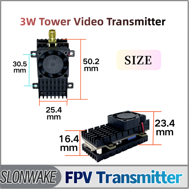 SLONWAKE 5.8G 3000mW シミュレーション  - Fpv Drone Receiver のレビューと価格